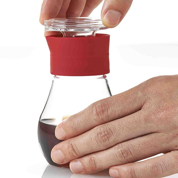 Hario OMPS-100-OG Soy Sauce Container Coro Olive Green Olive Green-1