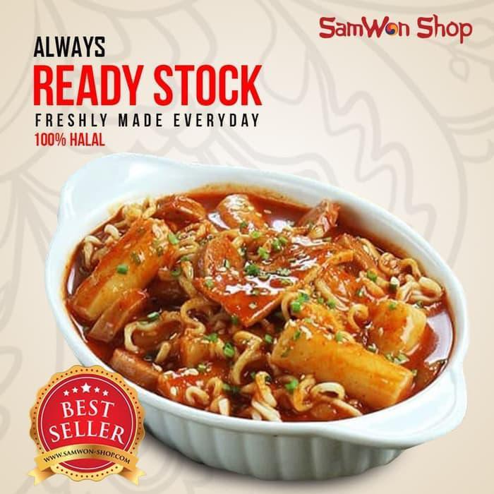 

HOT ITEM!! RABOKKI RAMEN TTEOKBOKKI FRESH SAMWON MAKANAN KOREA GROSIR