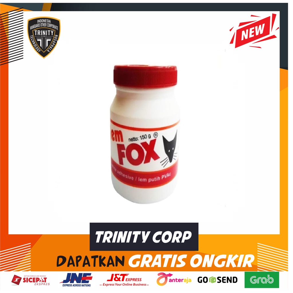 

Lem Fox Putih 150 Gram Satuan