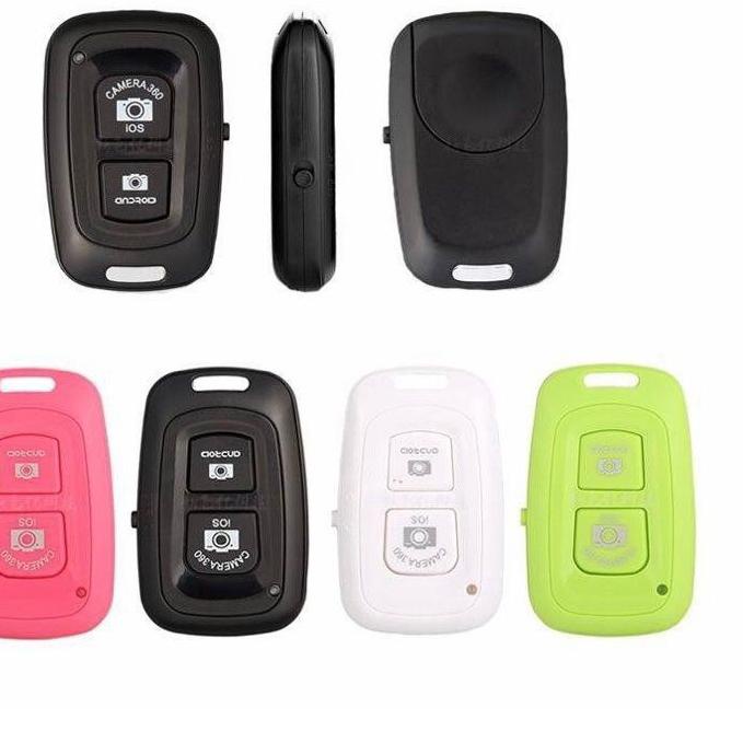 ㅭ Remote Selfie Android IOS Bluetooth Shutter Kamera Android | Remote Selfi HP | Remot Tongsis Peral