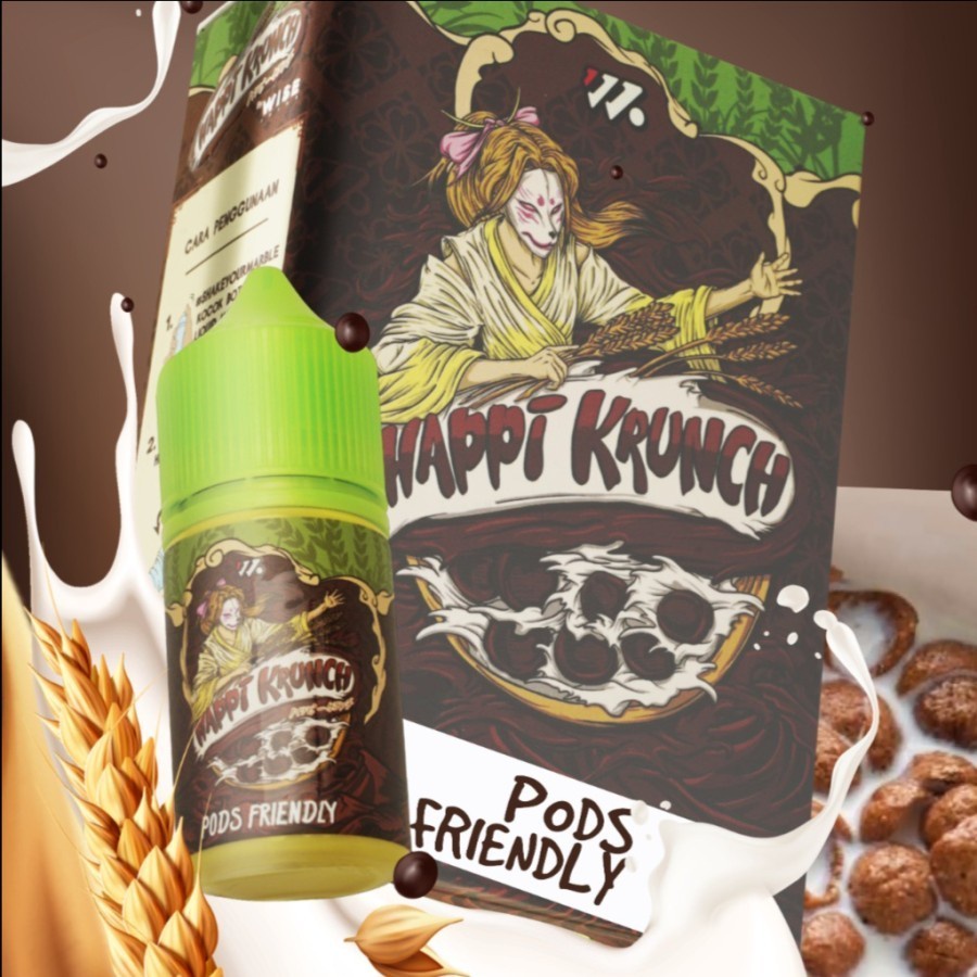 PODS FRIENDLY HAPPI KRUNCH CEREAL BY WISE JUICE 12MG 30ML