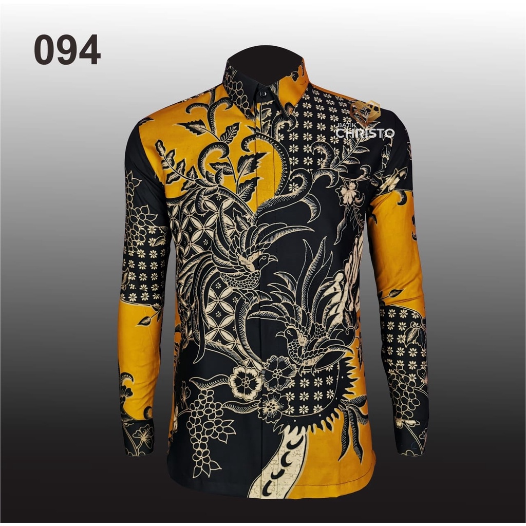 Kemeja Batik Christo Slimfit Premium CHR 094