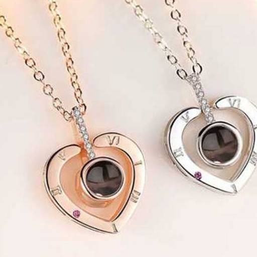 PROMO BEST SELLER GELANG KALUNG TITANIUM ANTI KARAT BUKTI CINTA PROYEKSI 100 I LOVE U BAHASA IMPORT