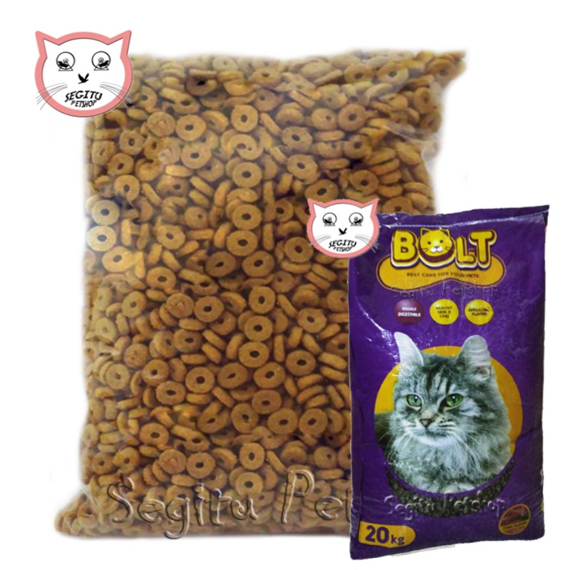 MKANAN KUCING BOLT TUNA REPACK 1 KG