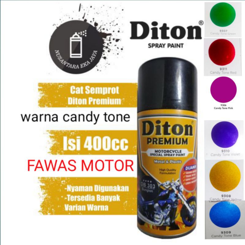 Jual Cat Semprot Diton Premium Candy Tone Shopee Indonesia