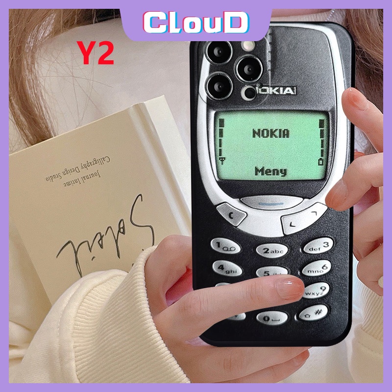 NOKIA Soft Case TPU Motif Nfc Vintage Cover Xiaomi RedMi 9 9A 9T 9C Note 8 9 10 10s Pro Max Plus Mi Poco M3 Pro X3