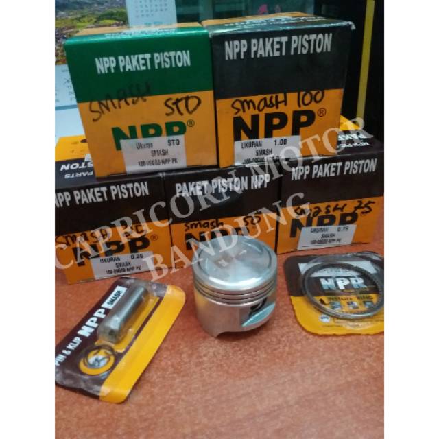 Piston Kit SMASH SHOGUN 110 NPP oversize STD 25 50 75 100