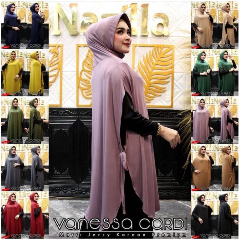 Vanessa Cardi / Original Nazilla / hijab lengan bolong