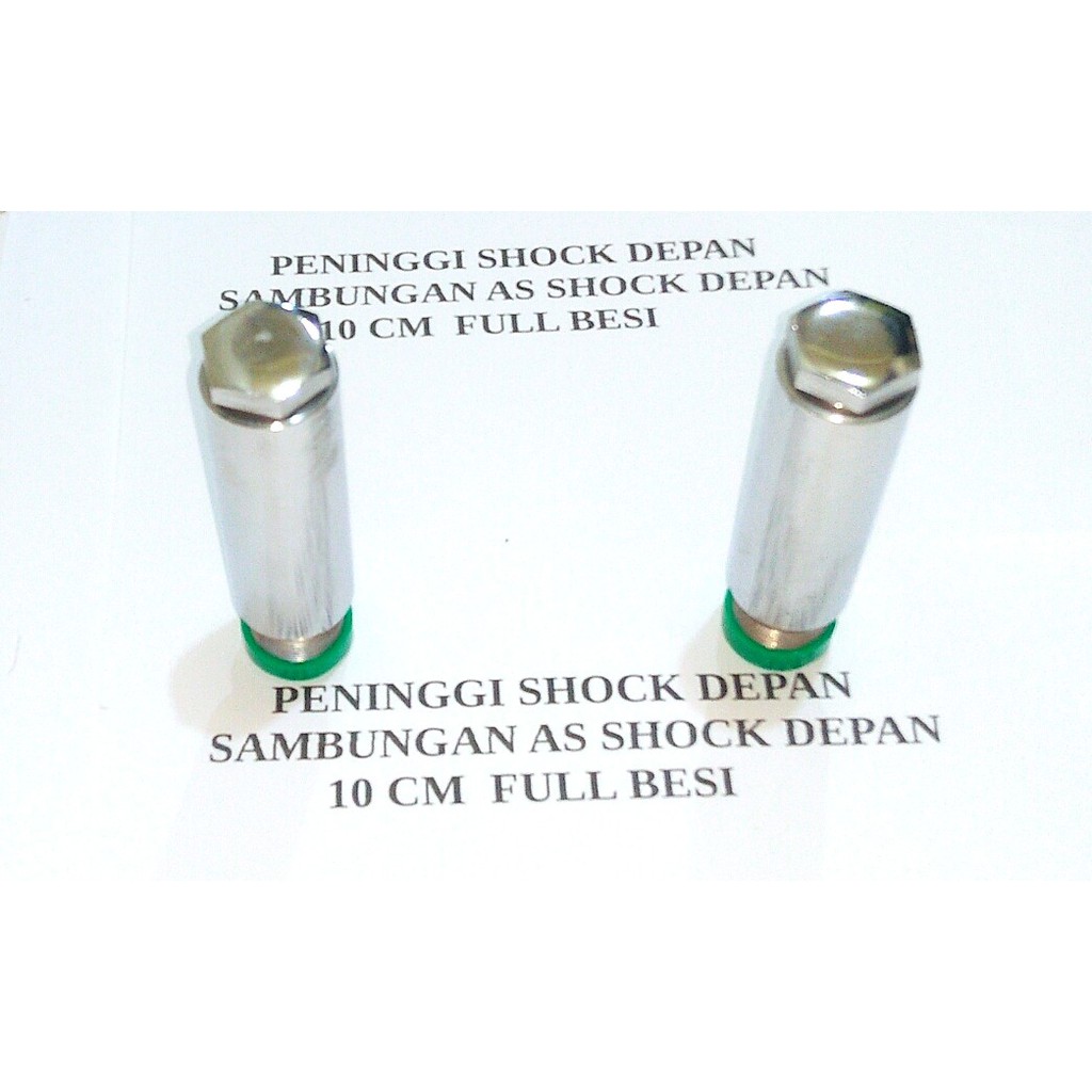 PENINGGI SHOCK DEPAN FU 10CM - SAMBUNGAN AS SHOCK DEPAN SATRIA 150 F