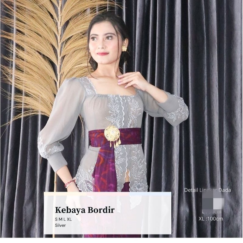 kebaya bordir sabrina