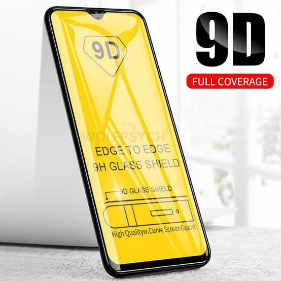 SAMSUNG A02S TEMPERED GLASS FULL LEM FULL COVER, ANTI GORES KACA LIST BLACK