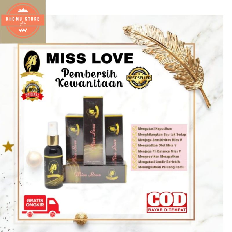 Miss Love Spray 50 ml Aman BPOM