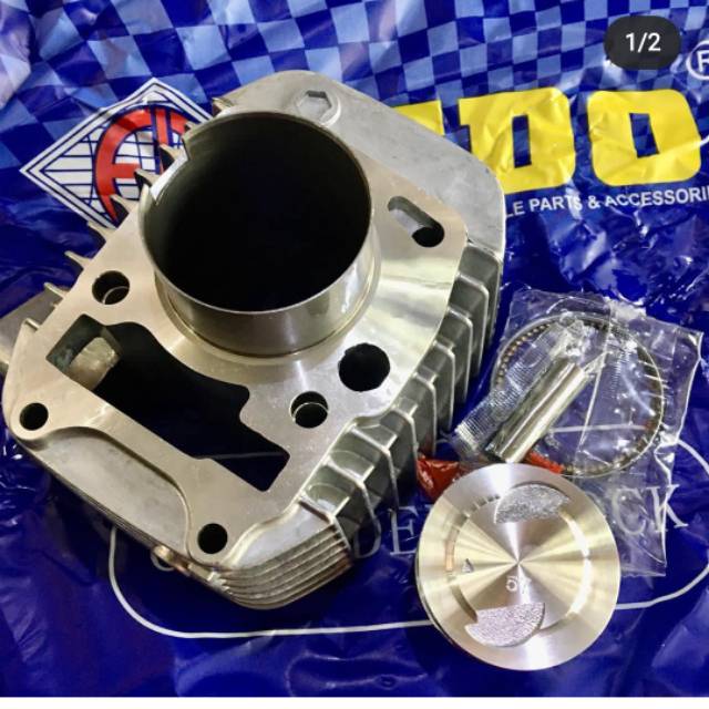 Paket bore up blok silinder cylinder supra 125,karisma,kharisma piston 57