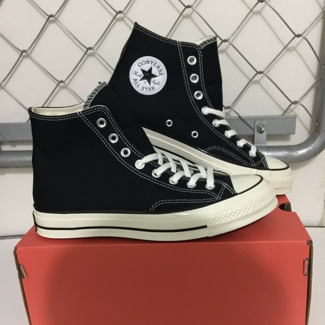 SEPATU CONVERSE 70’s EGRET BLACKWHITE HIGH 162050c “ORIGINAL”