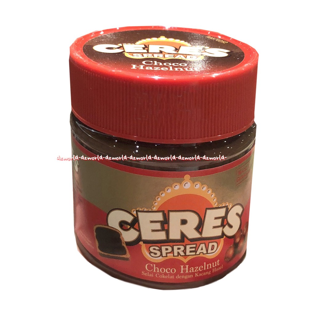 Ceres Spread Choco Hazelnut 200gr Selai Cokelat Dengan Kacang Cokelat Jar