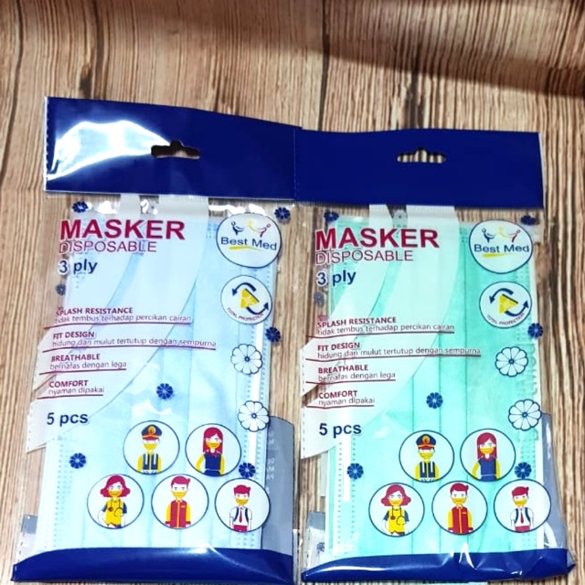 Masker Debu Bestmed isi 5