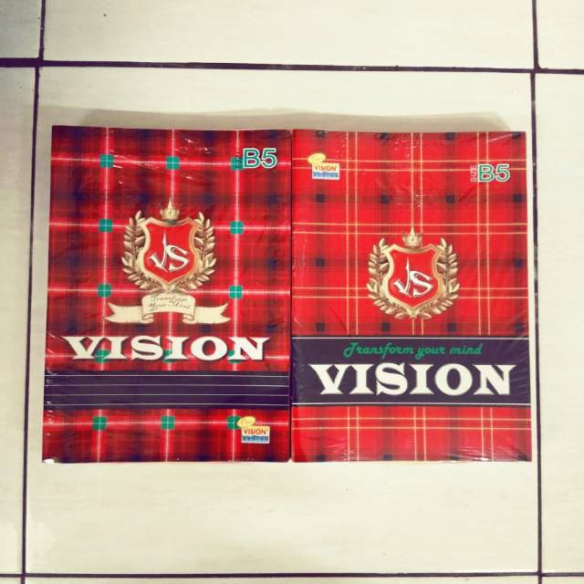 

~ BUKU TULIS BOXY VISION B5 ~ Isi 42 lembar ( per pack isi 6 buku )