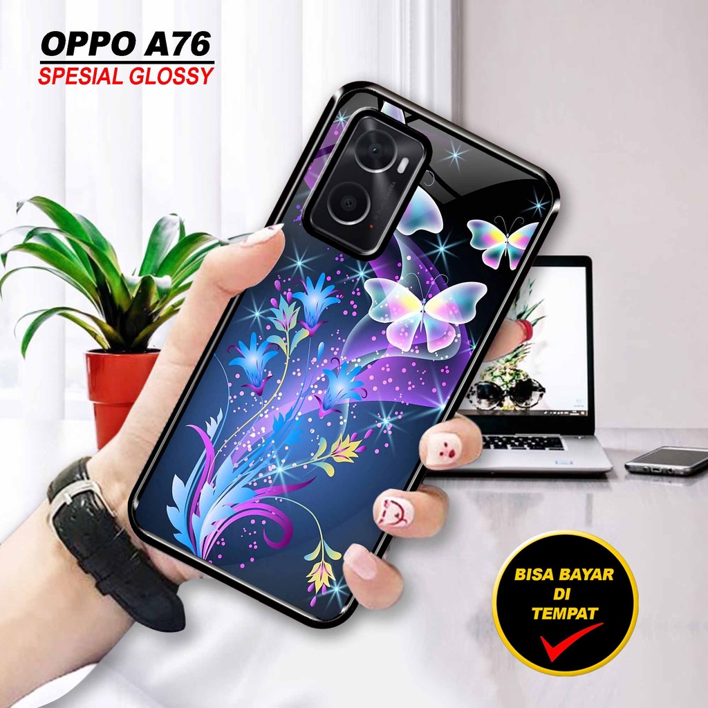 Untung Case Oppo A76 A36 - Hardcase Oppo A76 A36 - Softcase Oppo A76 A36- Cassing Elegant Oppo A76 A