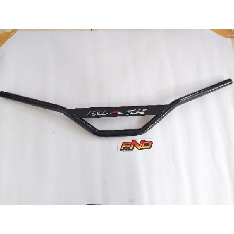 STANG STIR SETIR TRAIL BLACK TRAIL HITAM MOTOR LAKI MATIC BEBEK SPORT TRAIL- SETIR MOTOR STANG MOTOR