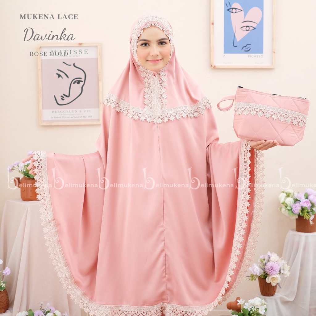 Mukena Dewasa Lace Davinka