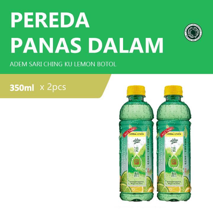 

Adem Sari Ching Ku Lemon Botol 2 x 350 mL