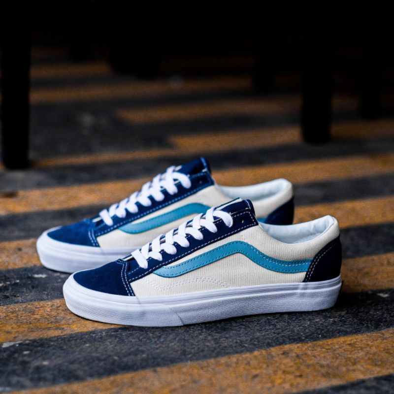 Vans Style 36 Retro Sport Sea Gibraltar Sea Cameo Blue Original
