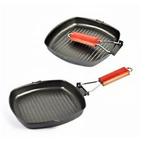 panci panggang anti lengkel square grill pan 20cm