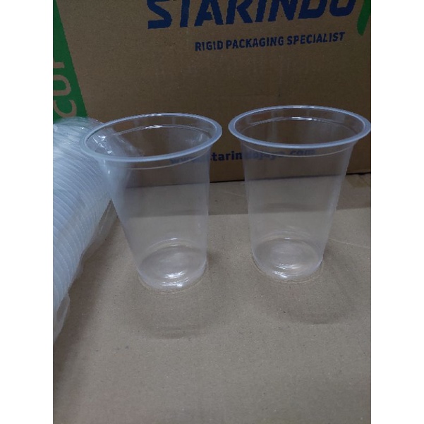 Gelas Cup Starindo 14Oz tebal 7gr Ecer