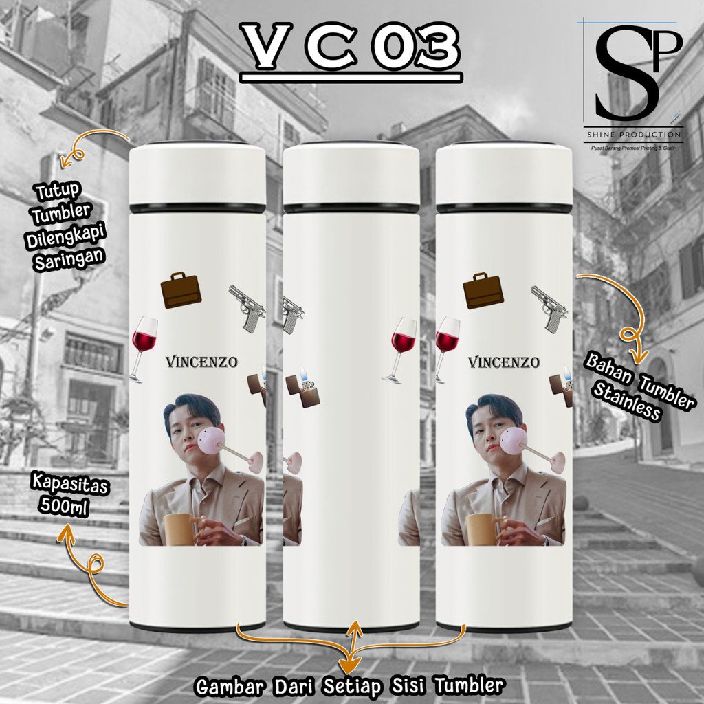 Botol Minum Drakor Vincenzo Drama Korea