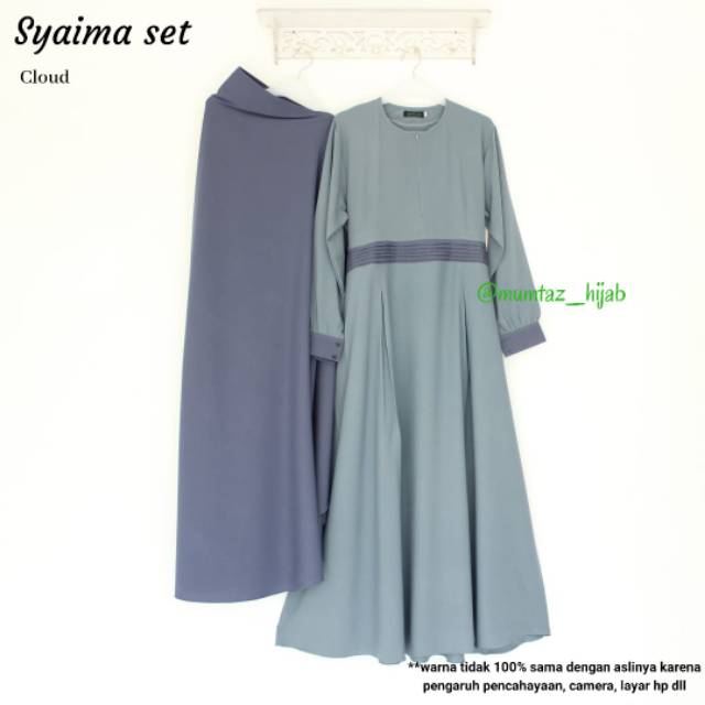 GAMIS SET CADAR SYAIMA Ori By:Mumtaz hijab