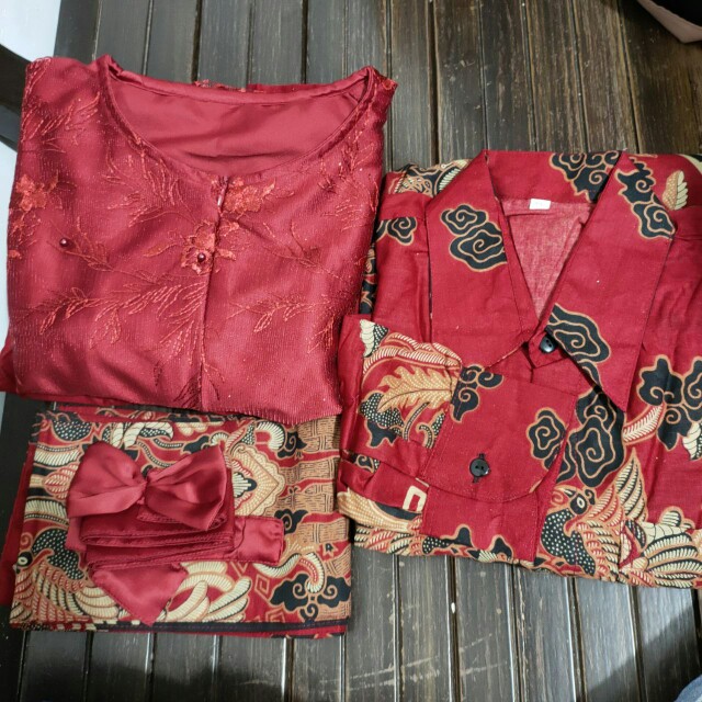 New Arrival | Batik Couple Kebaya Set Sahara Series Tunangan Lamaran Wisuda Kondangan Kekinian 2021