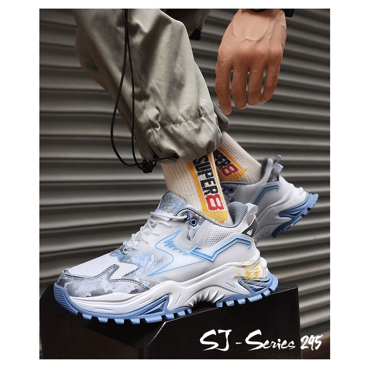 [JWALK] Sepatu Sneakers Pria Fashion Trendy Motif Keren Kualitas Import Premium -295
