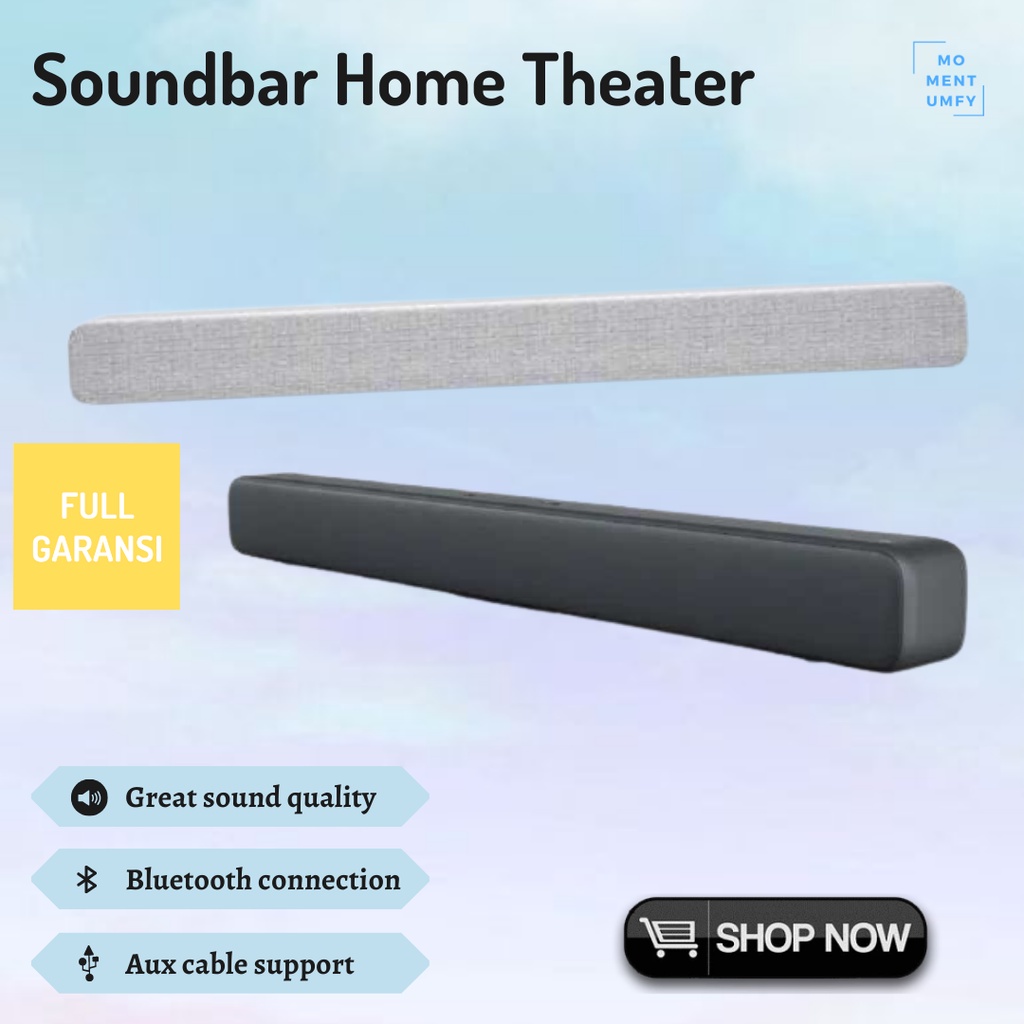 Soundbar Speaker Spiker Bass TV Home Theater Teater Bluetooth Xiaomi Soundbar Besar Murah Bagus