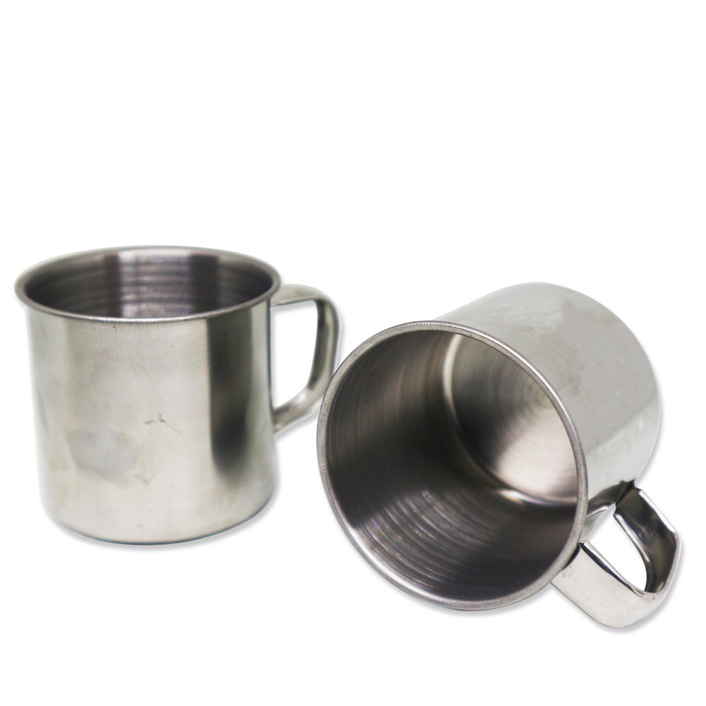 Mug Mini Stainless Steel isi 2 pcs