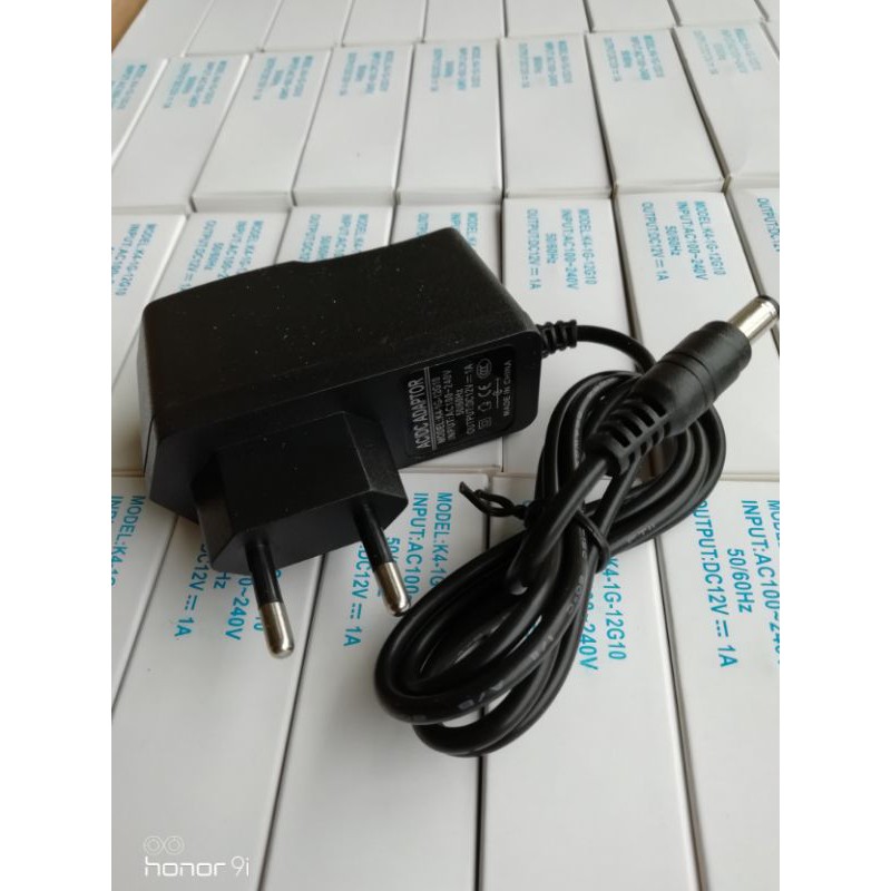 Adaptor 1Amper 12volt Ac/Dc