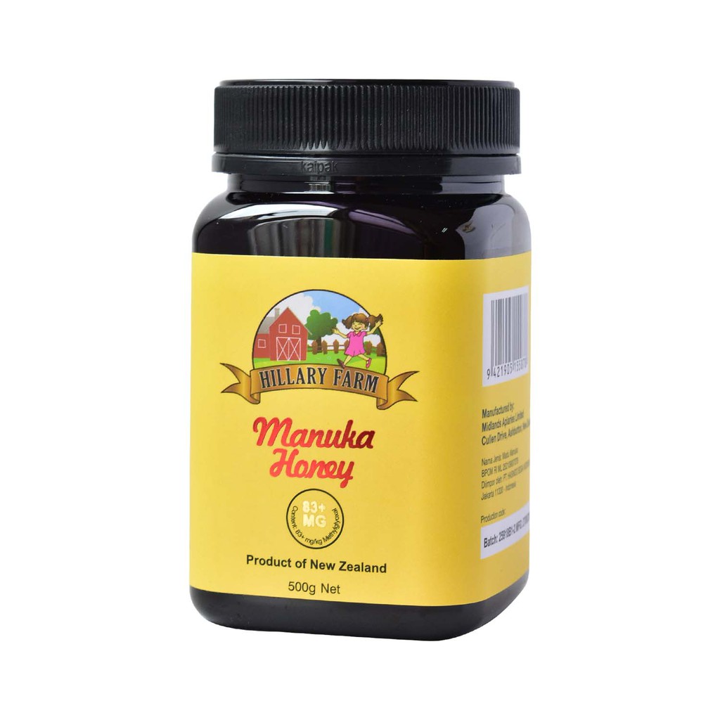 Hillary Farm - Manuka Honey 83 + mg 500 Gr