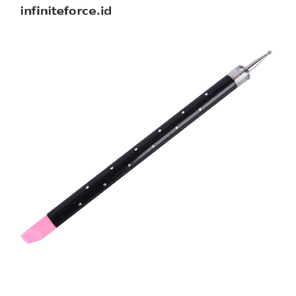 (infiniteforce.id) Dotting Pen Kepala Ganda Untuk Nail Art