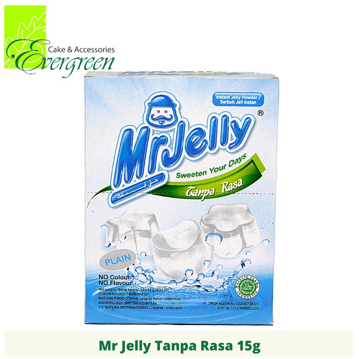 

Mr Jelly Tanpa Rasa/Plain 15g