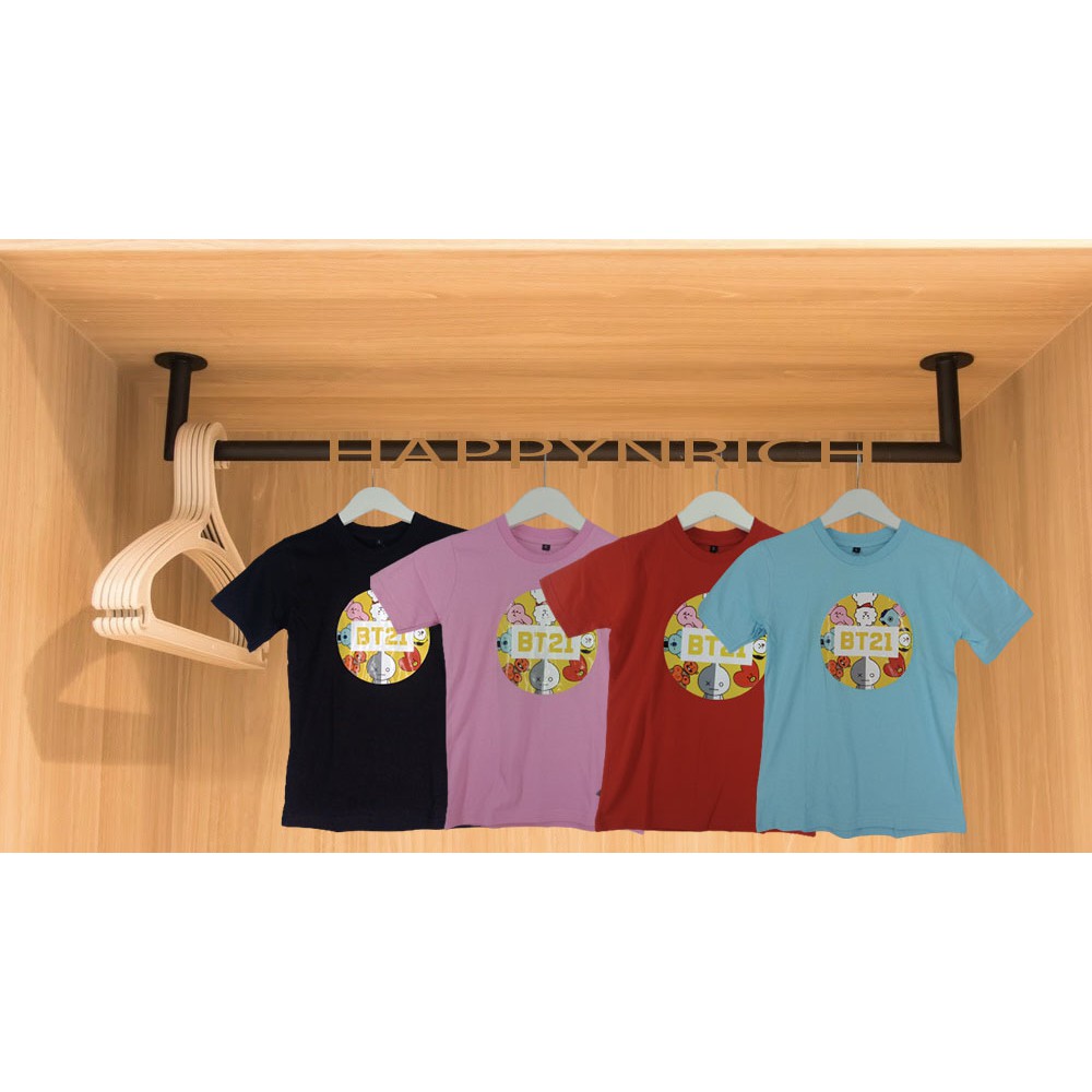 Baju BTS Anak Perempuan/ Baju BT21 Anak Perempuan/ Baju Anak BT21/ Kaos BT21 Anak / Baju BTS BT21