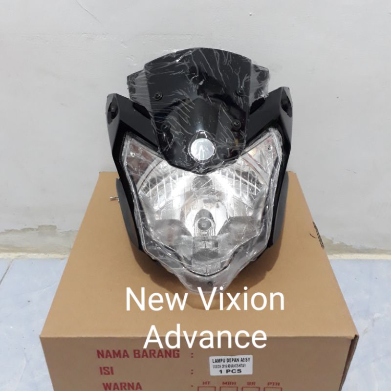 Reflektor lampu depan New Vixion Advance Headlamp Vixion New Nva Kedok Lampu motor Vixion-6