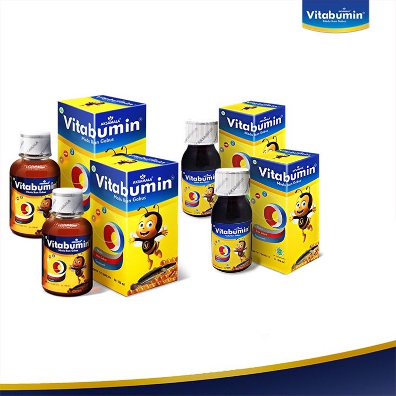 Vitabumin multivitamin anak - madu penambah nafsu makan anak 130ml