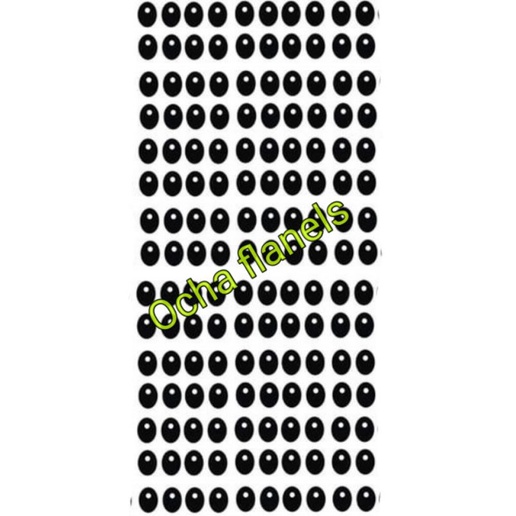 Mata print kertas foto untuk bonwis flanel/mata print foto boneka profesi flanel