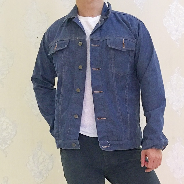 (J557) FSBN soft blue denim shirt