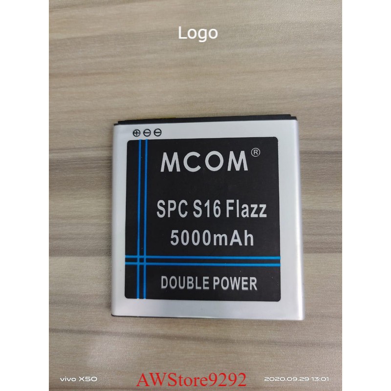 Mcom Battery Batre Baterai Double Power Mcom SPC S16 FLAZZ