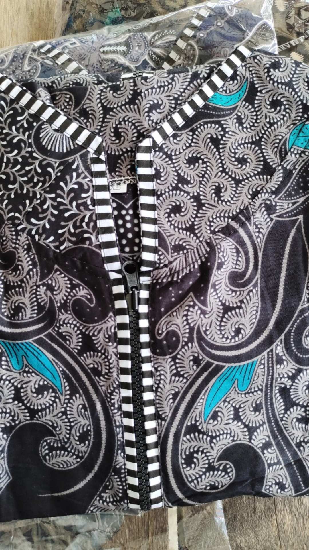 Batik Tunik Motif Terbaru Pekalongan Original Zipper M L Xl Xxl Xxxl Td 178