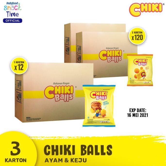 

Pasti Ready Chiki Ball Ayam 200 Gr 12 - Free Chiki Ball Keju 10 Gr 120