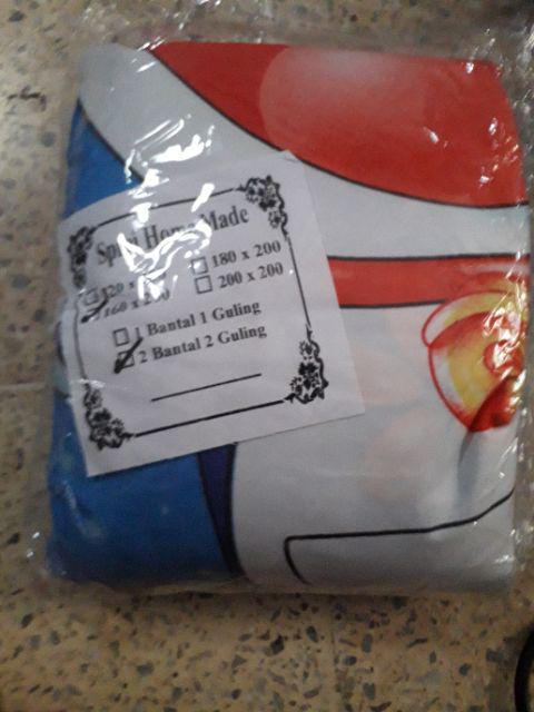 Grosir Sprei Homemade Motif Shiny Emon Murah Berkualitas