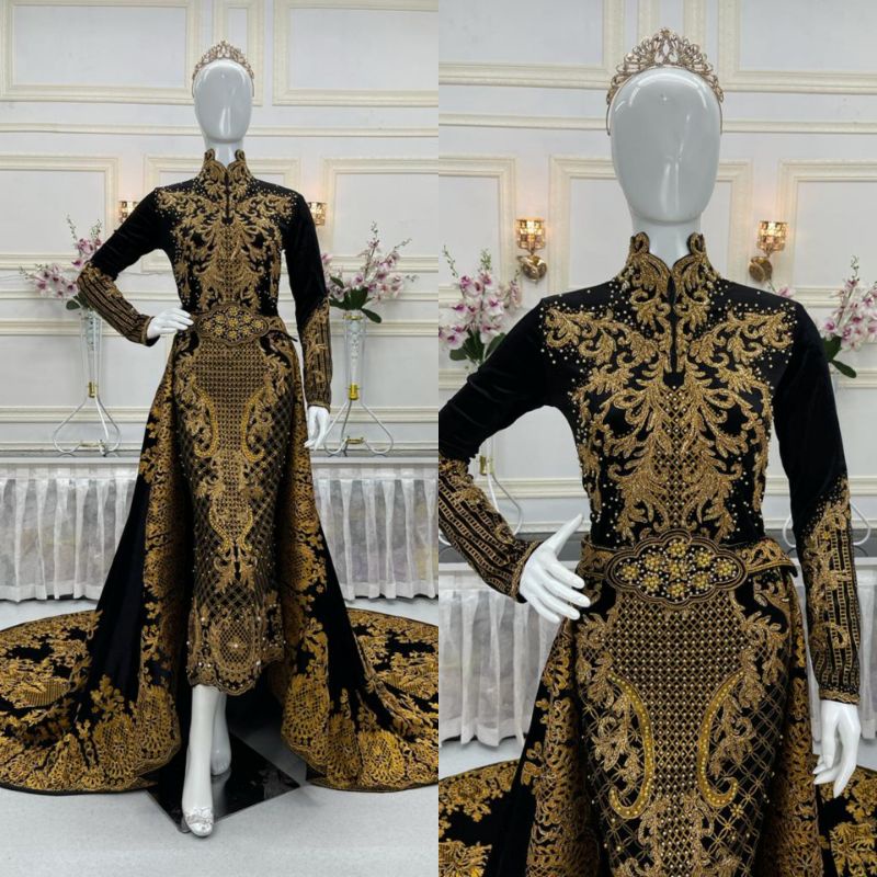 KEBAYA BLUDRU //KEBAYA AKAD //GAUN PENGANTIN BLUDRU //KEBAYA ADAT JAWA //KEBAYA MINANG//