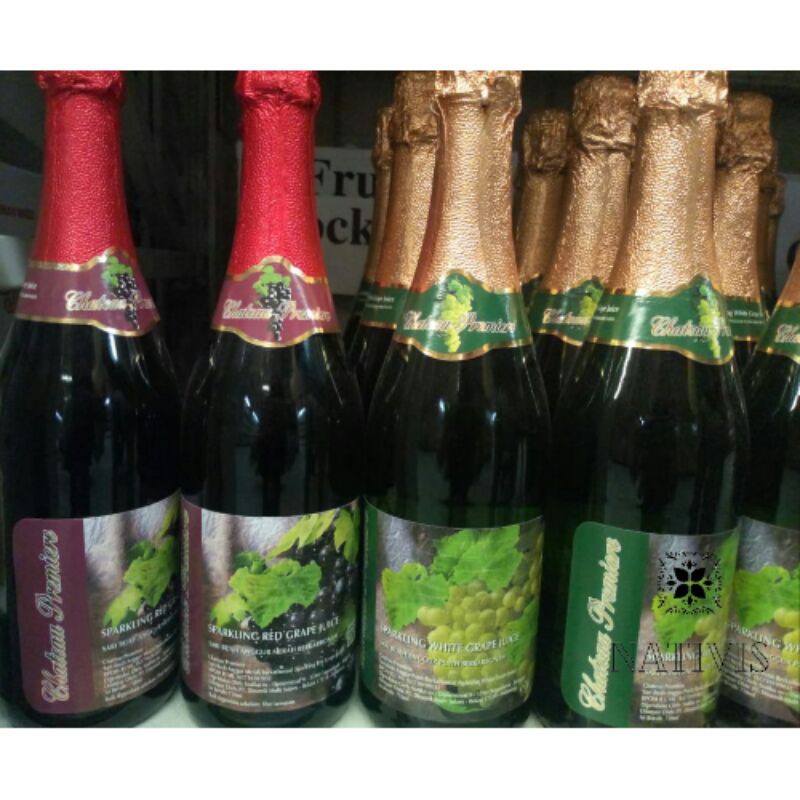 

Chateau Sparkling White Grape/ Red Grape Juice 750ml (NON ALKOHOL)
