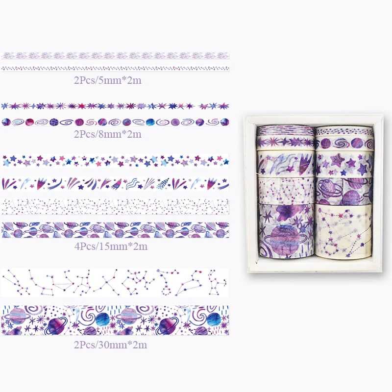 

Moonovol Stiker Kertas Buku Washi Tape Decorative Scrapbooking - WT54